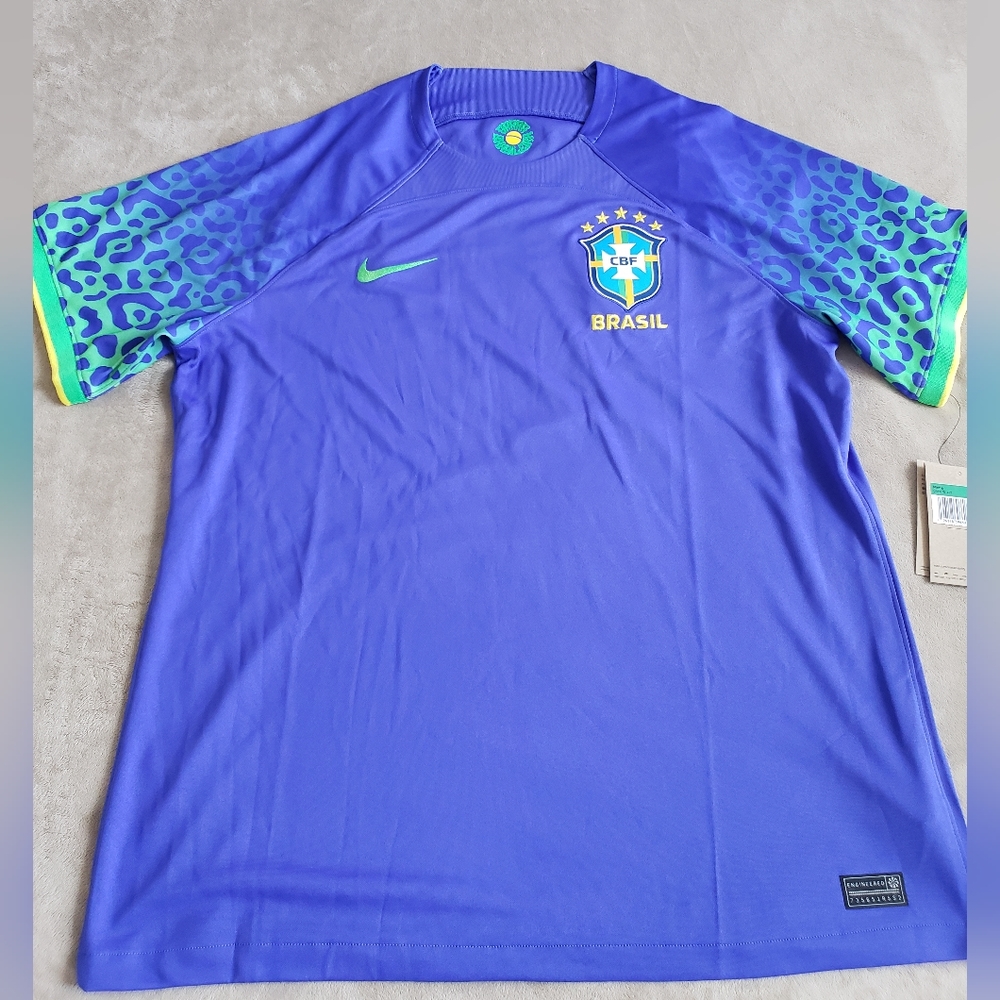Nike Brazil National Team 2022/23 Away Breathe Stadium XLCool cheetah/leopard